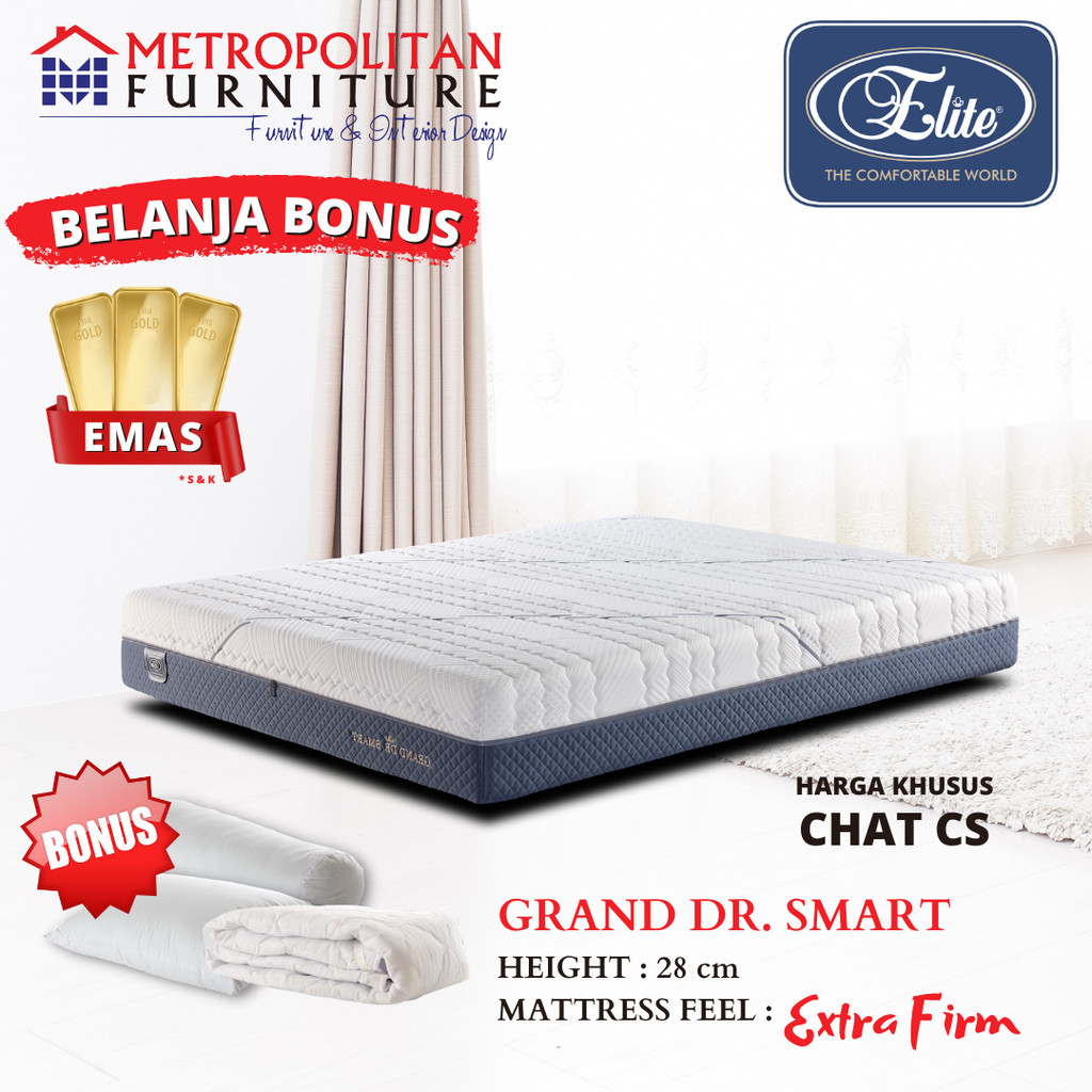 Kasur Springbed ELITE Dr Smart / Dr.Smart Spring bed Matras