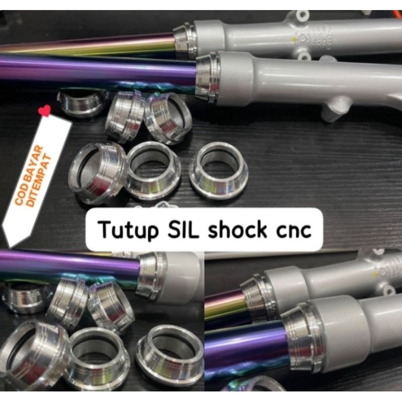 RIZQIJAYA  Sil debu tutup sil shock depan RX king RX s RX k RX king old variasi cnc