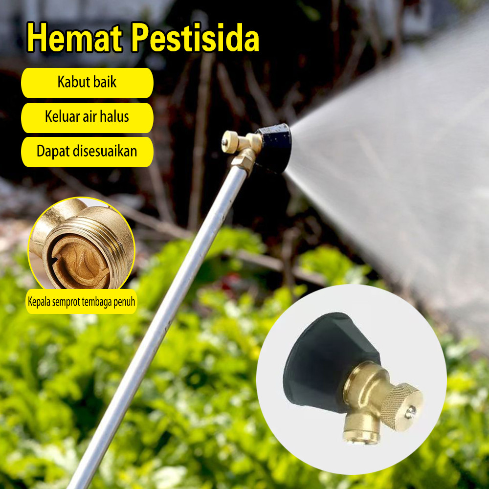 Spuyer Elektrik Mesin Automize Pertanian Black Siklon Nozzle Kabut Tangki Semprot