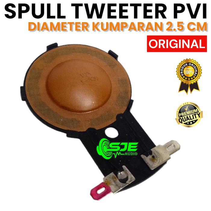 SPUL TWEETER PVI 25MM 25 MM 2.5 CM DP1 D2 T25 D25 VCP1 VCP-1 DP-1 SEPUL SPULL FOR BMA BS TWITTER TWI