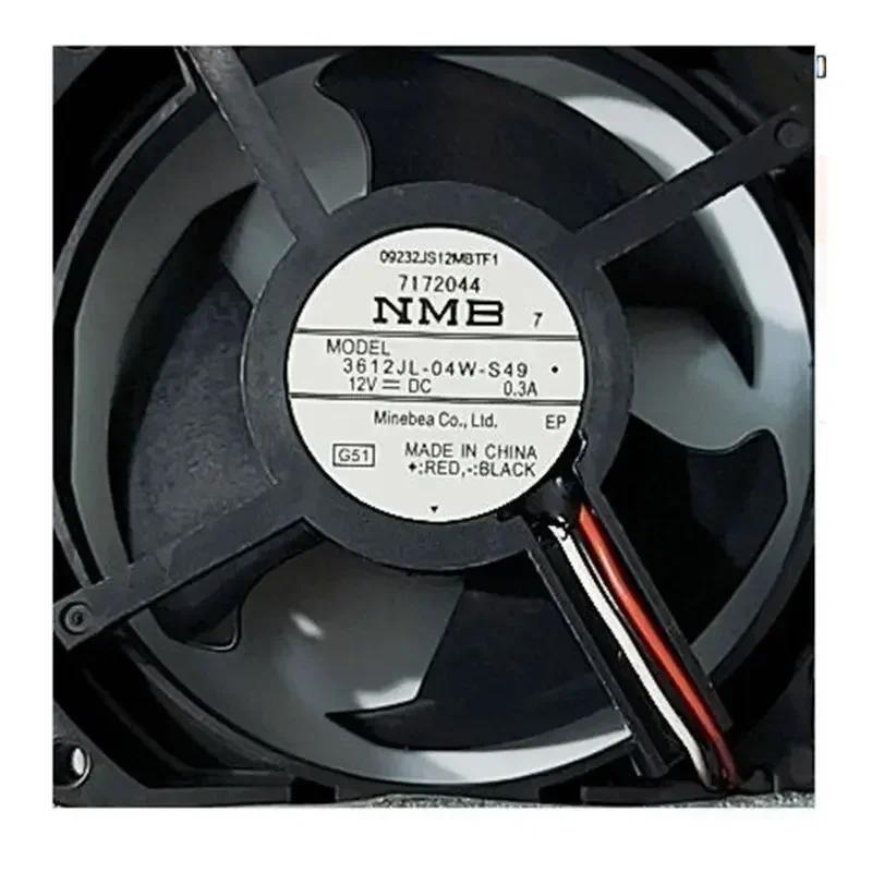 Refrigerator Cooling Fan NMB-MAT 3612JL-04W-S49 12V 0.3A 9.2cm for Samsung Refrigerator Accessories