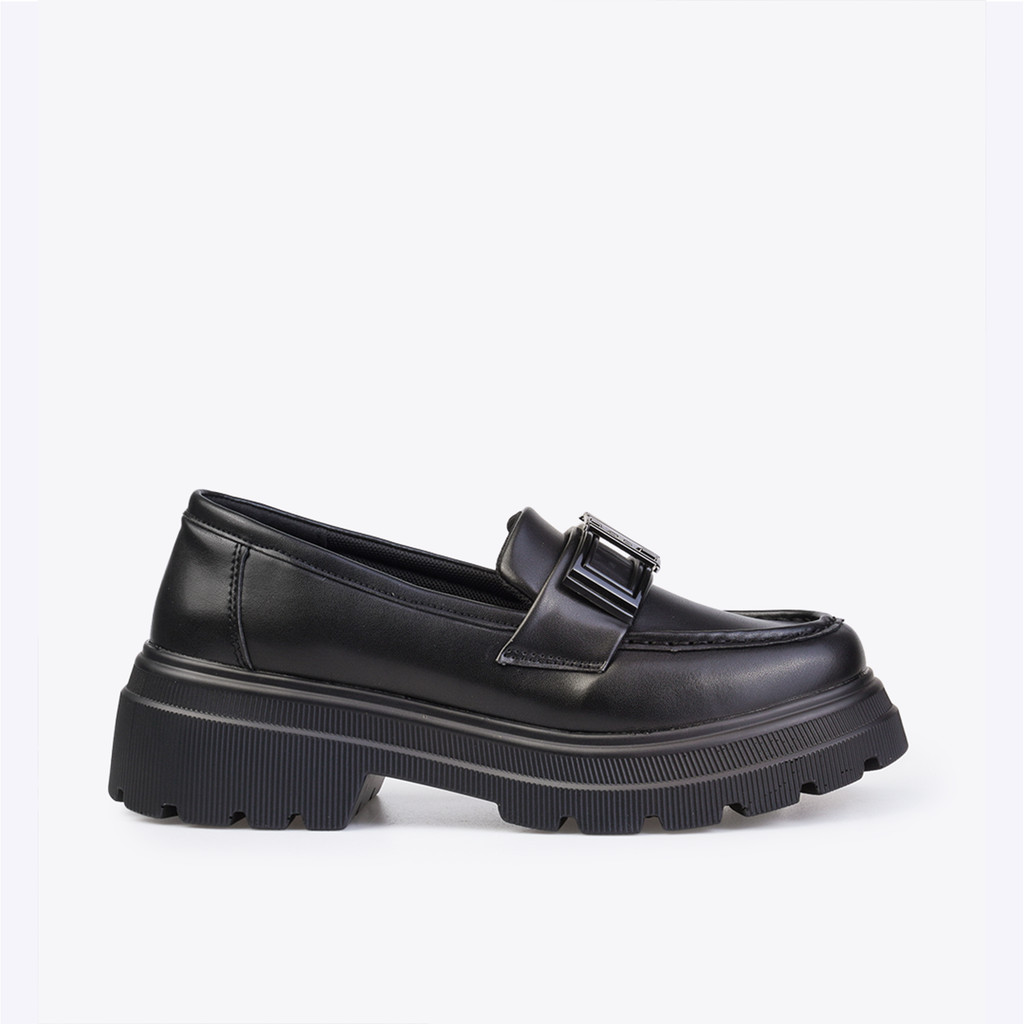 EVB* FOREN BLACK - SEPATU LOAFERS WANITA