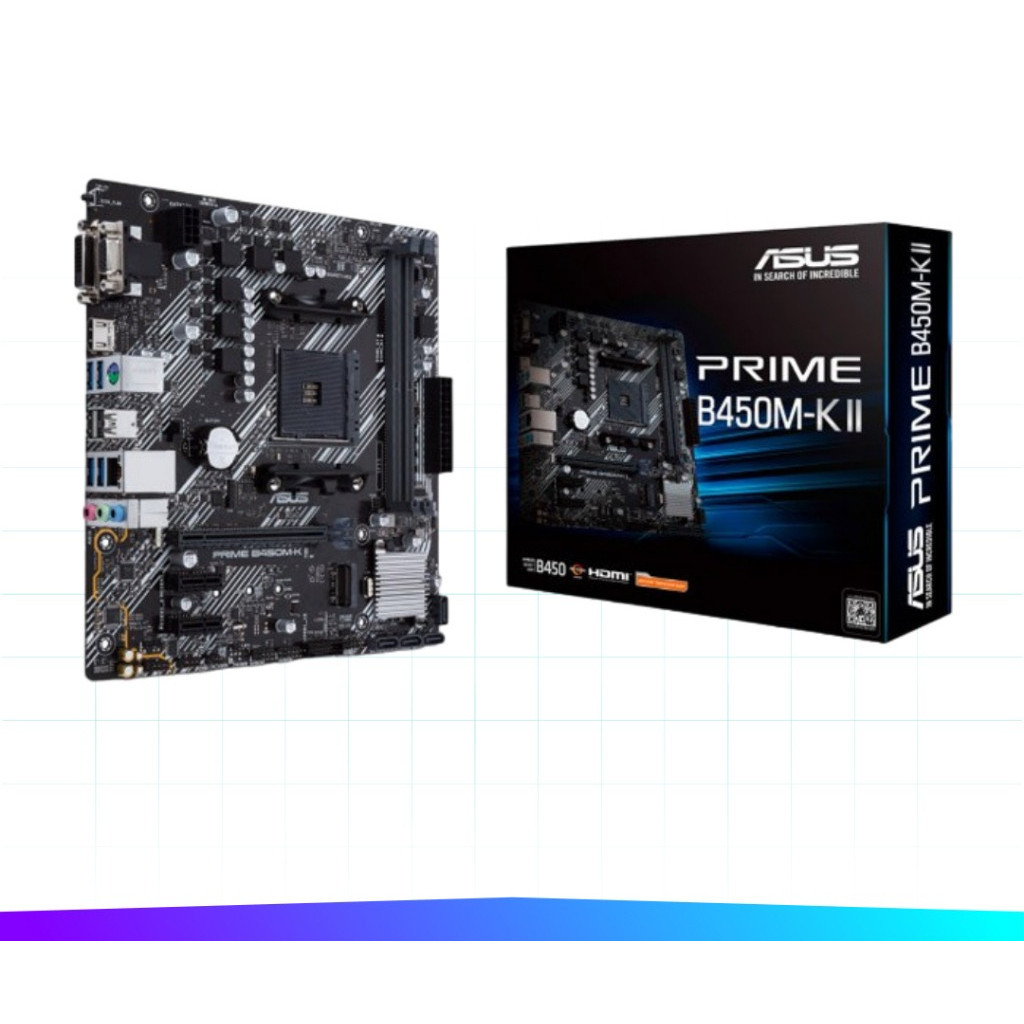 ASUS PRIME B450M-K Motherboard AMD AM4 Micro ATX