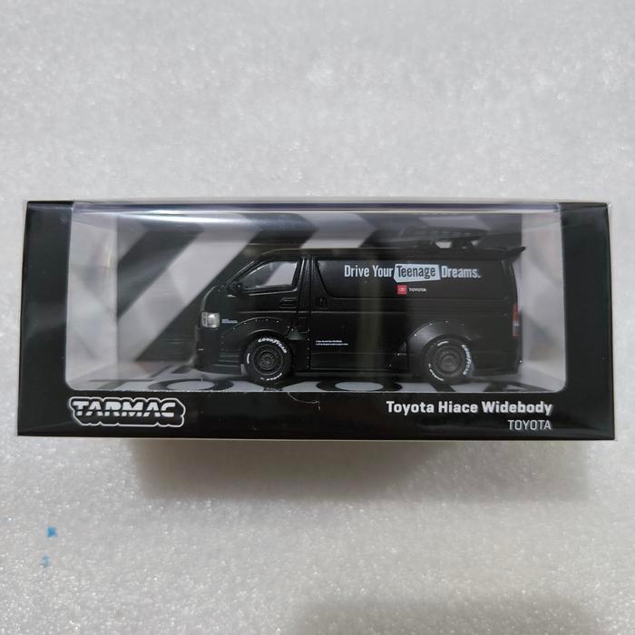 TARMAC WORKS TOYOTA HIACE WIDEBODY BLACK BEST