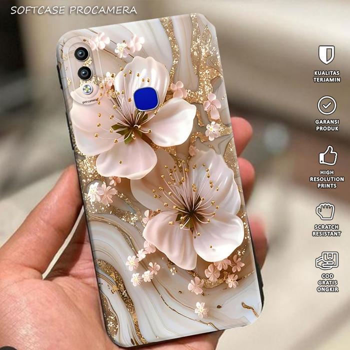 Case hp For VIVO V9 / 1727 Fashion Casing Softcase Terbaru 2025 - DK1 - Macaron Protect Camera Kesin