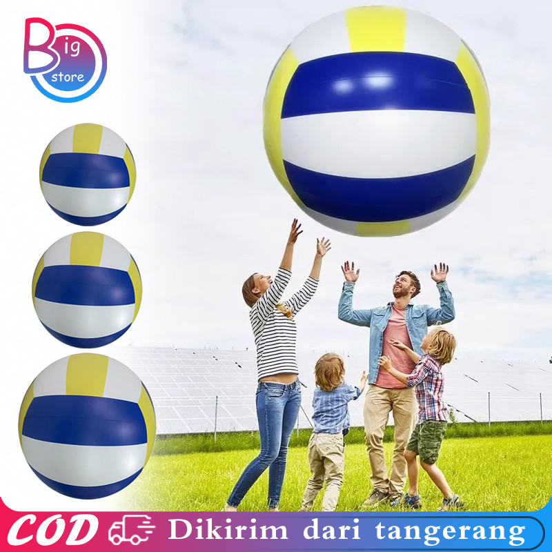 60 80 100cm  Bola Pantai Anak Besar Inflatable Giant Beach Ball Pvc Bola Pantai Raksasa Bola Besar M