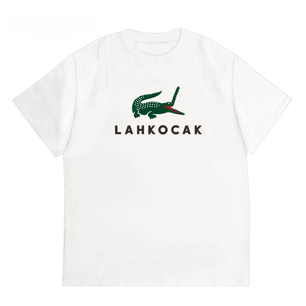 T-shirt Lah Kocak | Kaos Plesetan Brand Lucu | Baju Parodi Lahkocak