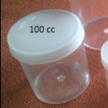 Pot Urine 100cc. Pot Urin Plastik 100cc.