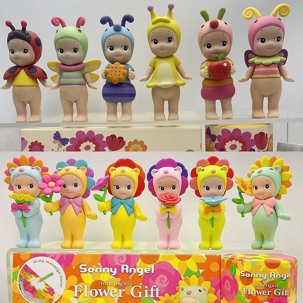 Sonny Angel Mini Figure Bug’S World Flower Gift Series Blind Box Anime Figures Cute Dolls Fans Anime
