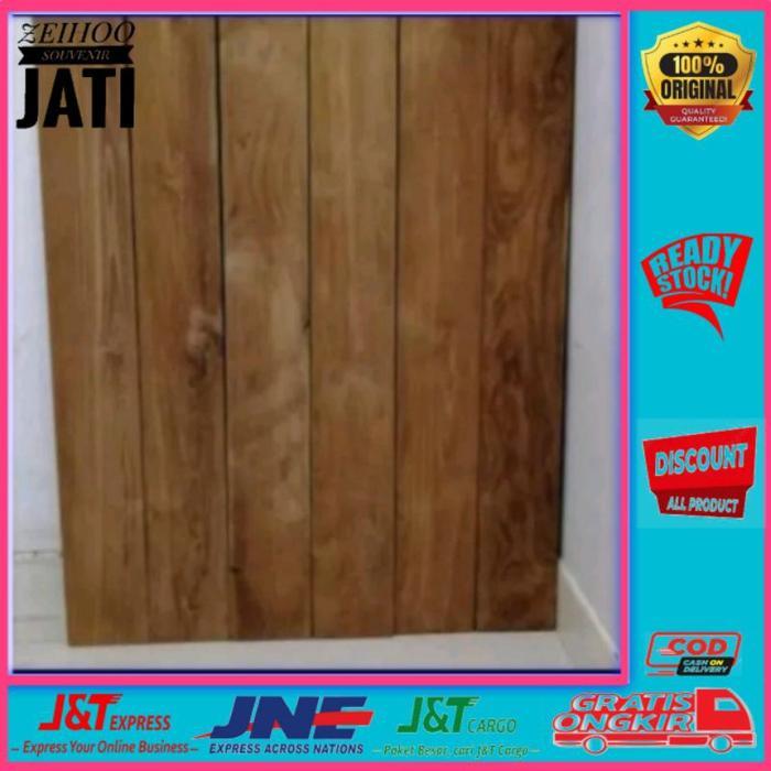 Papan kayu jati perhutani