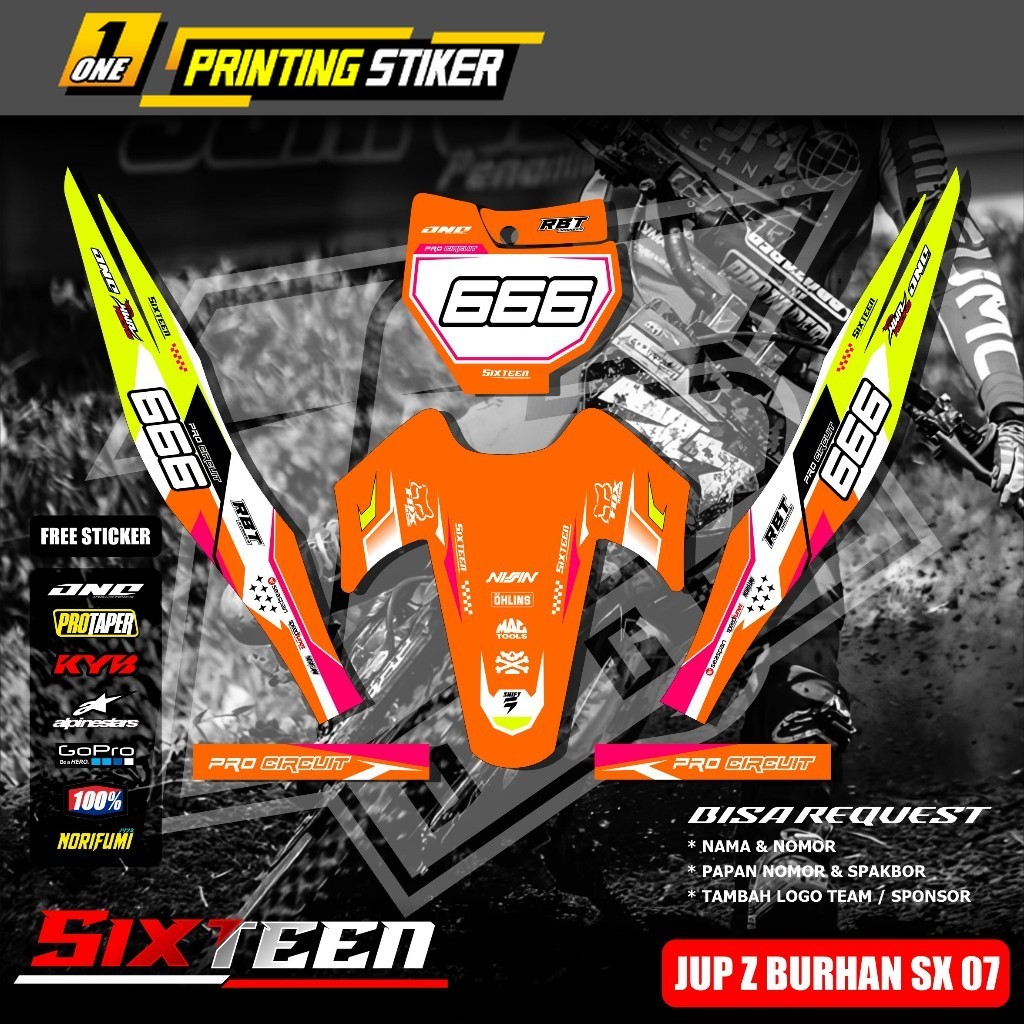 Striping Rbt/gtx Jupiter Z Burhan Stiker Striping Motor Rbt Bebek Modif Terbaru