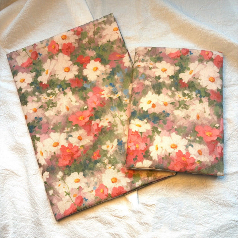 A4 A5 A6 B5 Notebook Cover Flower Print Book Sleeve Stylish Protective Case for Creative Decorative 
