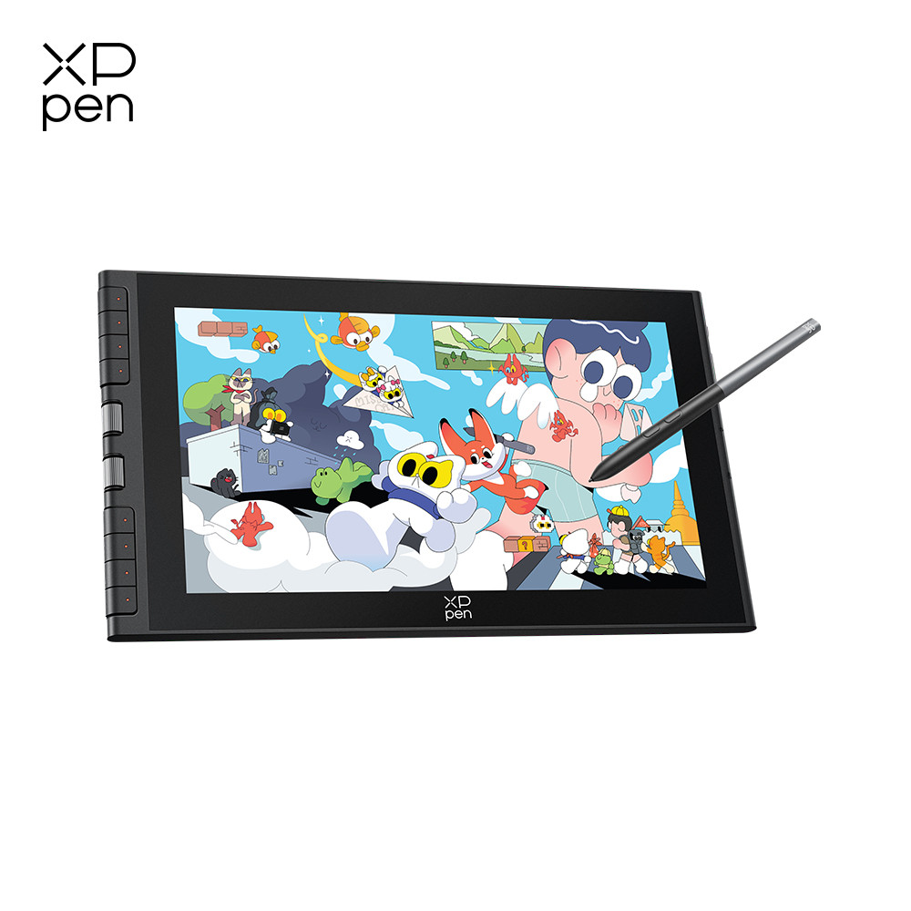 XPPen Artist 12 (Gen 3) Drawing splay with X4 Smart Stylus 2 als 8 Keys Portable Graphic Tablet Moni