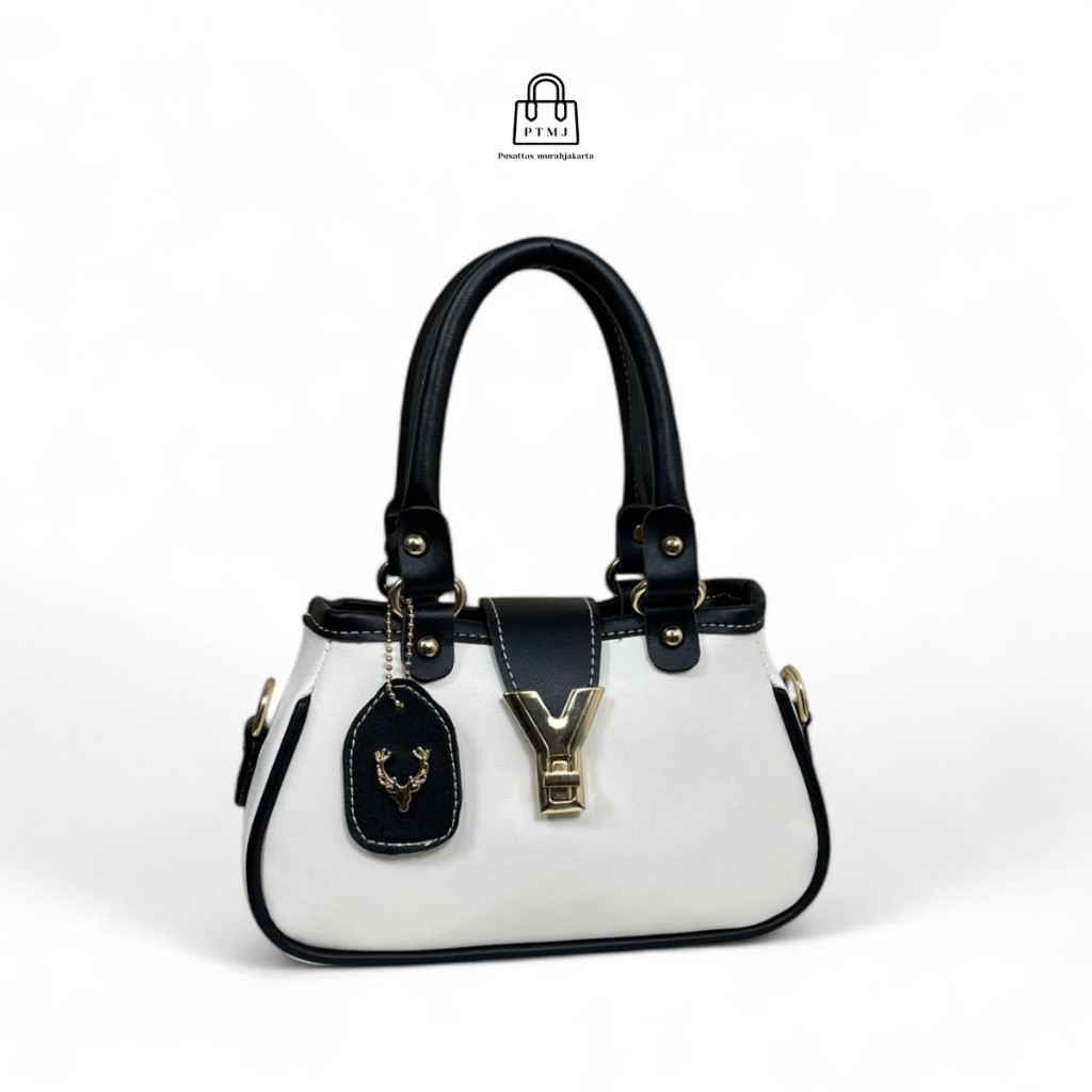 Handbag Wanita Fashion – Tas Selempang Simple Elegan Muat HP & Dompet