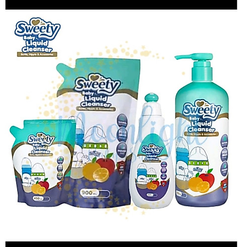 sweety baby liquid cleanser sabun cuci botol pouch bayi 200ml/ 450ml/ 500ml/ 900ml