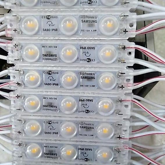 TERBARU - Samsung 3 LED chip 2835 warm white