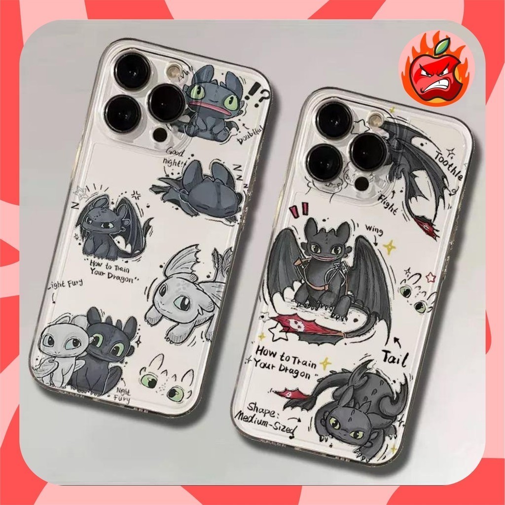 DRAGON TOOTHLESS ANGEL EYE PRINTING case pocophone a3 m4 pro 4g f5 c81 pro redmi note 7 12 pro 4g 5g