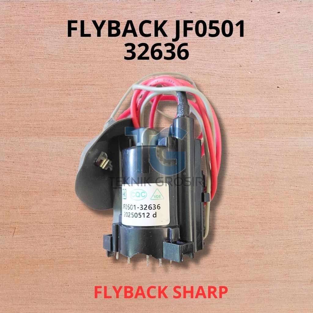 Flyback Transformer JF0501 32636 FA143WJZZ TV CRT Sharp Piccolo 21 Inch Tegangan Tinggi Multi