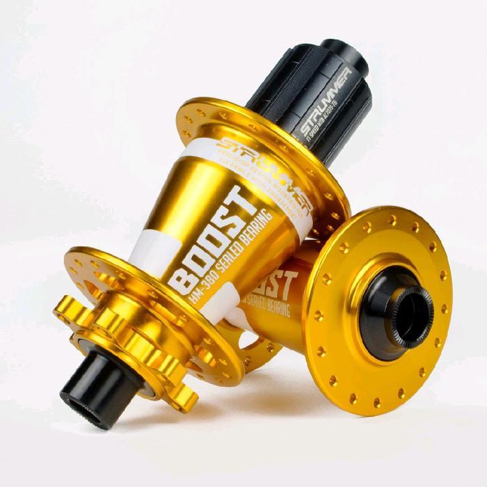 Strummer HM-380 Boost Hub for MTB TA Front 15 x 110 Rear 12 x 148 - Hub Free Hub Strummer Boost 11 S