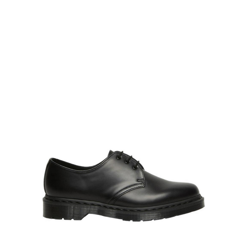 Dr. Martens 1461 Mono 3 Eyelet Shoe Black Smooth
