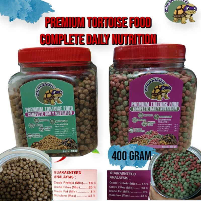 Makanan kura kura/Pelet sulcata pardalis dll/pelet kura kura darat pelet sulcata pardalis/pellet sul