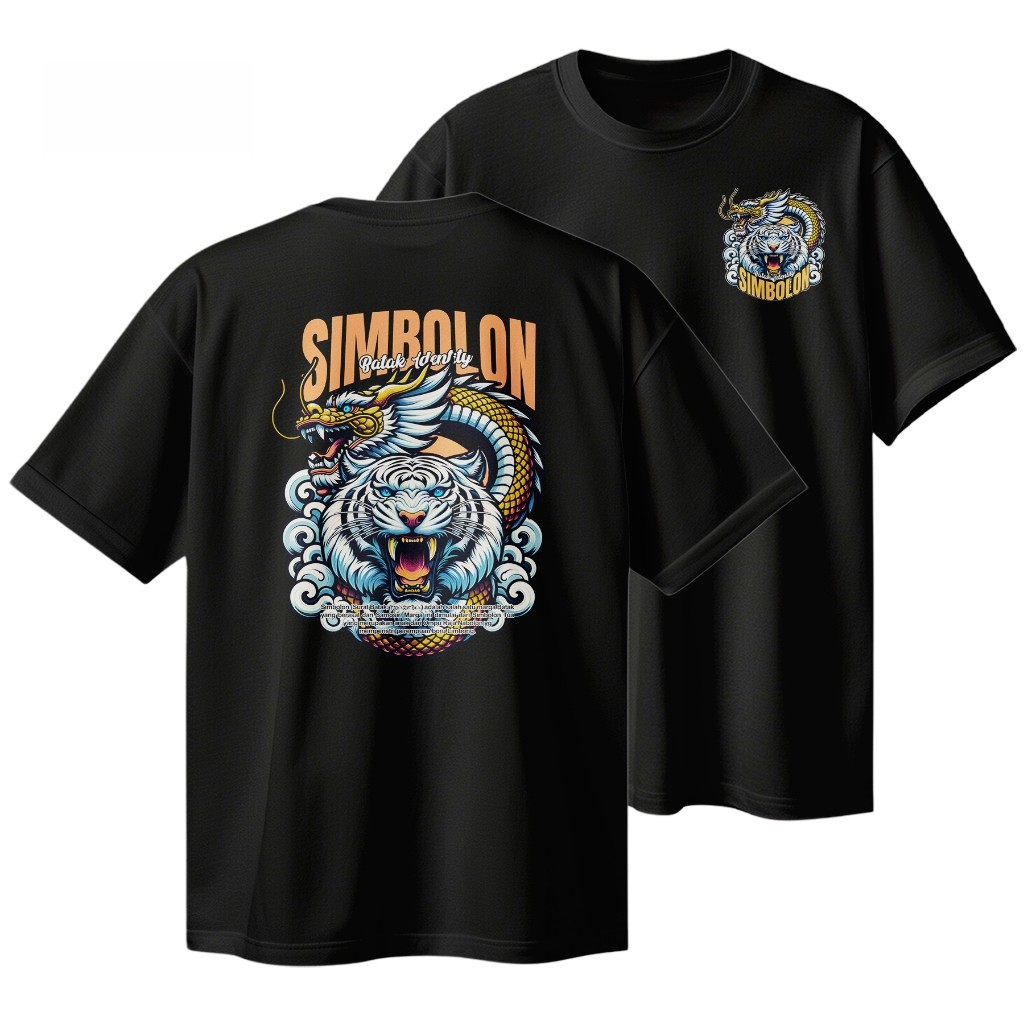 Baju SIMBOLON - Batak Identity - Kaos Marga Batak SIMBOLON Premium  24S CYR1
