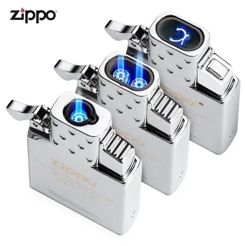 Zippo Double Arc Lighter Insert(USB Rechargeable), Jet Flame Double / Single Torch Butane Lighter In