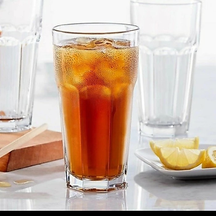 Gelas Kaca T1676 Awet Kuat Tebal Tinggi Highball Kapasitas Jumbo 500ML Gelas Standard Cafe Restoran 