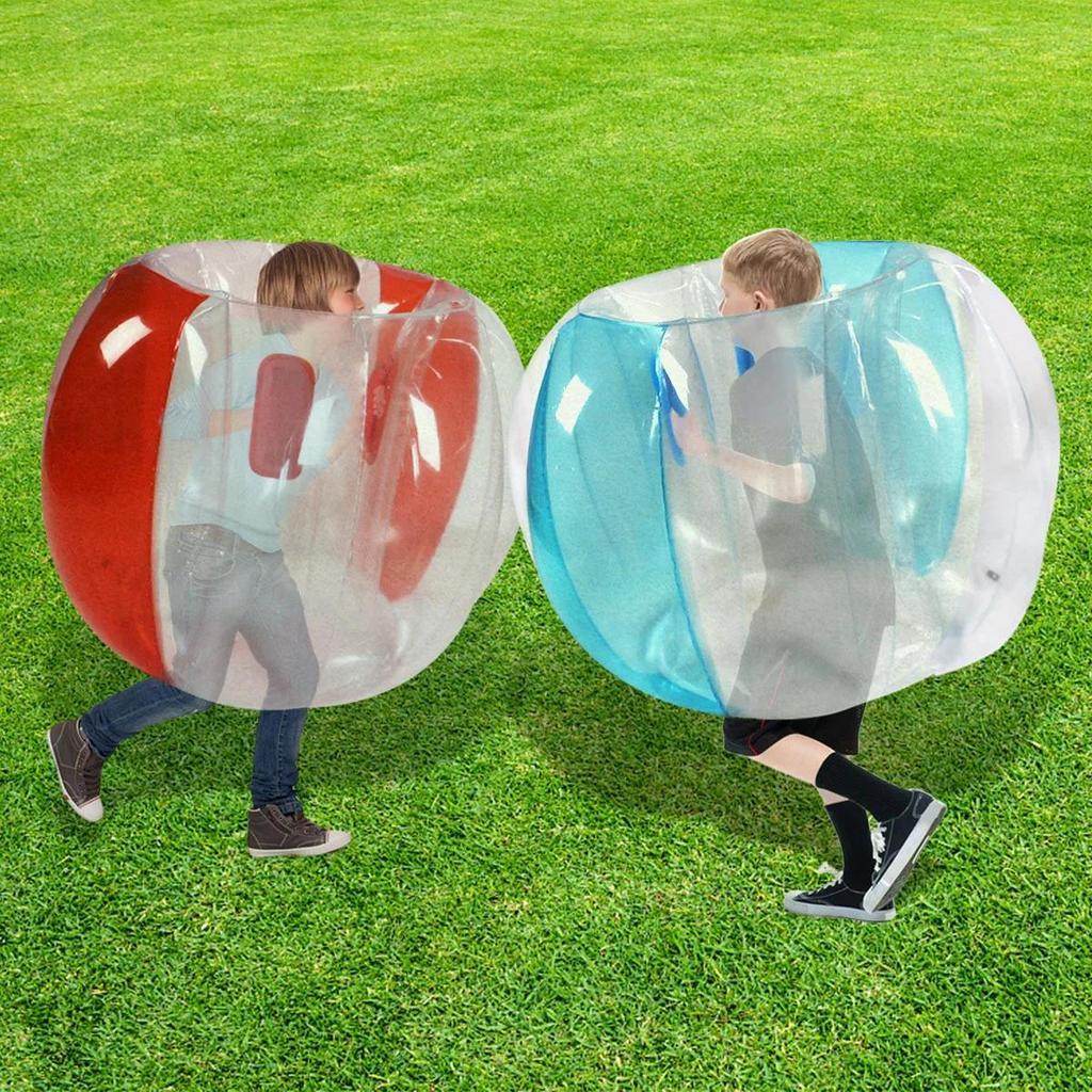 C10 2 Pack Inflatable Bumper Balls for Adults (4ft12m) Giant Sumo Balls Body Bumpers Balls Buddy Zor