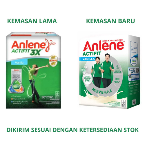 ANLENE ACTIFIT SUSU 570gr VANILA