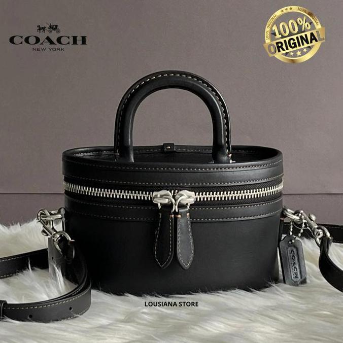 Tas Wanita Trail Bag Black Silver
