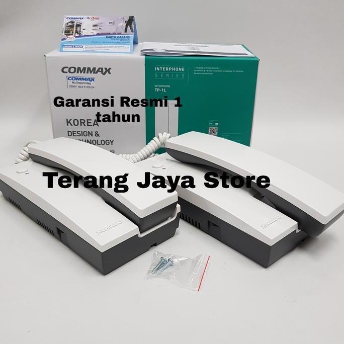 Office- Interphone Commax Tp-1L (2 Unit) Intercom Commax Tp-1L