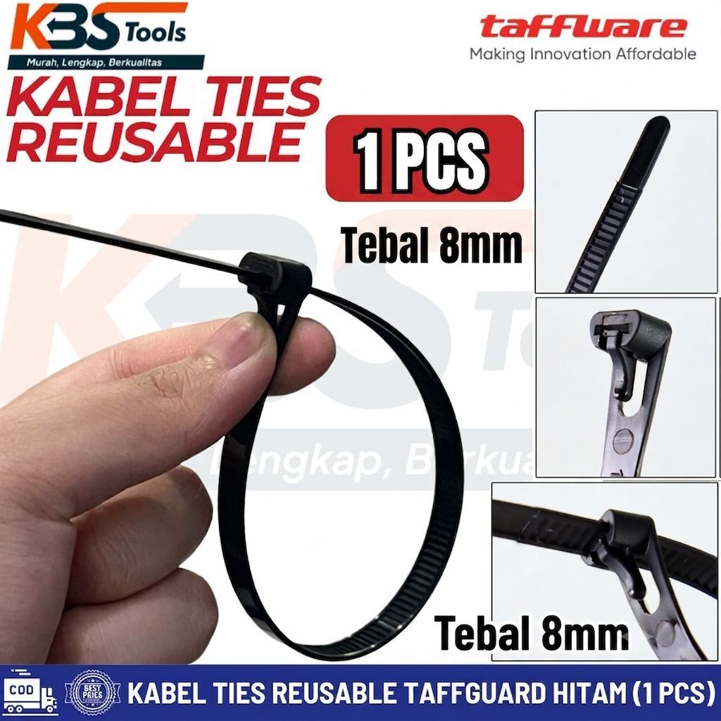 kabel ties reusable kebal ties copot pasang kabel pengikat kabel kabel ties bisa lepas pasang