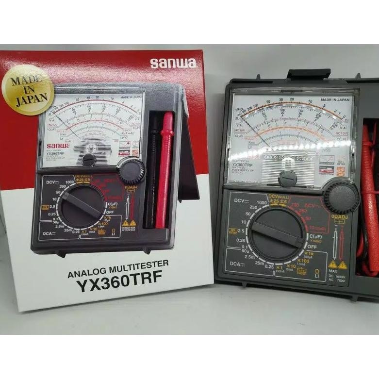 Multitester Multimeter Avometer Sanwa Yx360Trf ( Original )