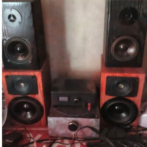 set power ampli speaker