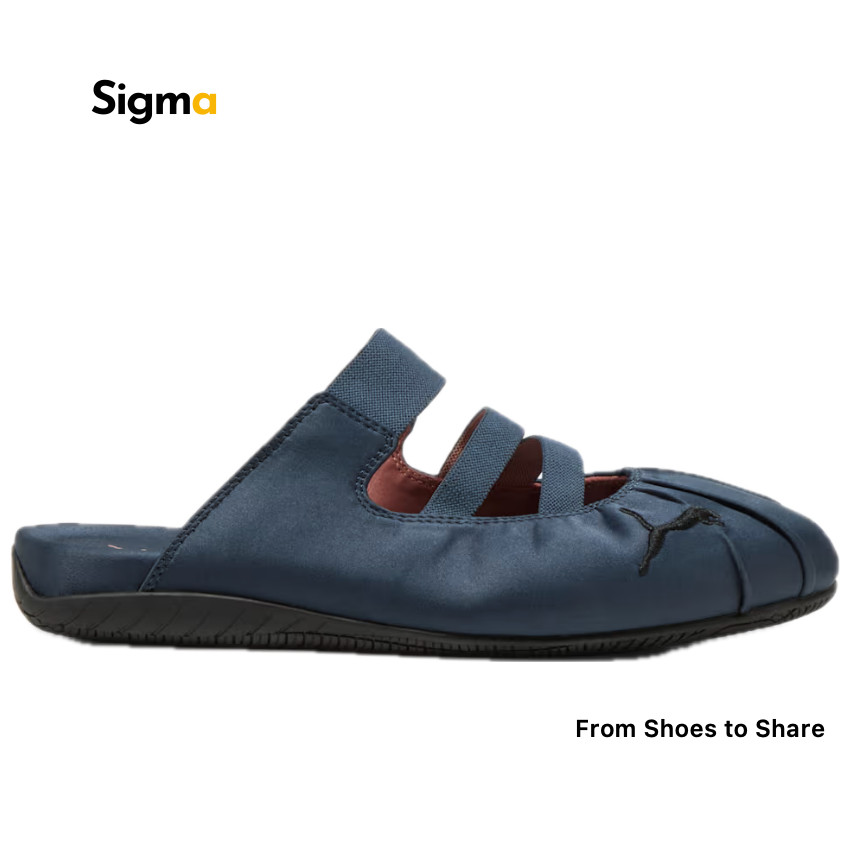 Sandal Puma Speedcat Mule Satin Blue Navy (WMNS)