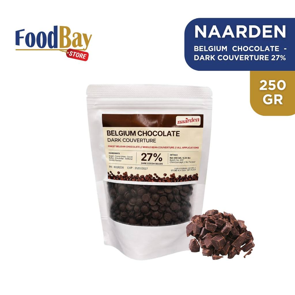 NAARDEN - Dark Belgian Chocolate 27% 250 Gr