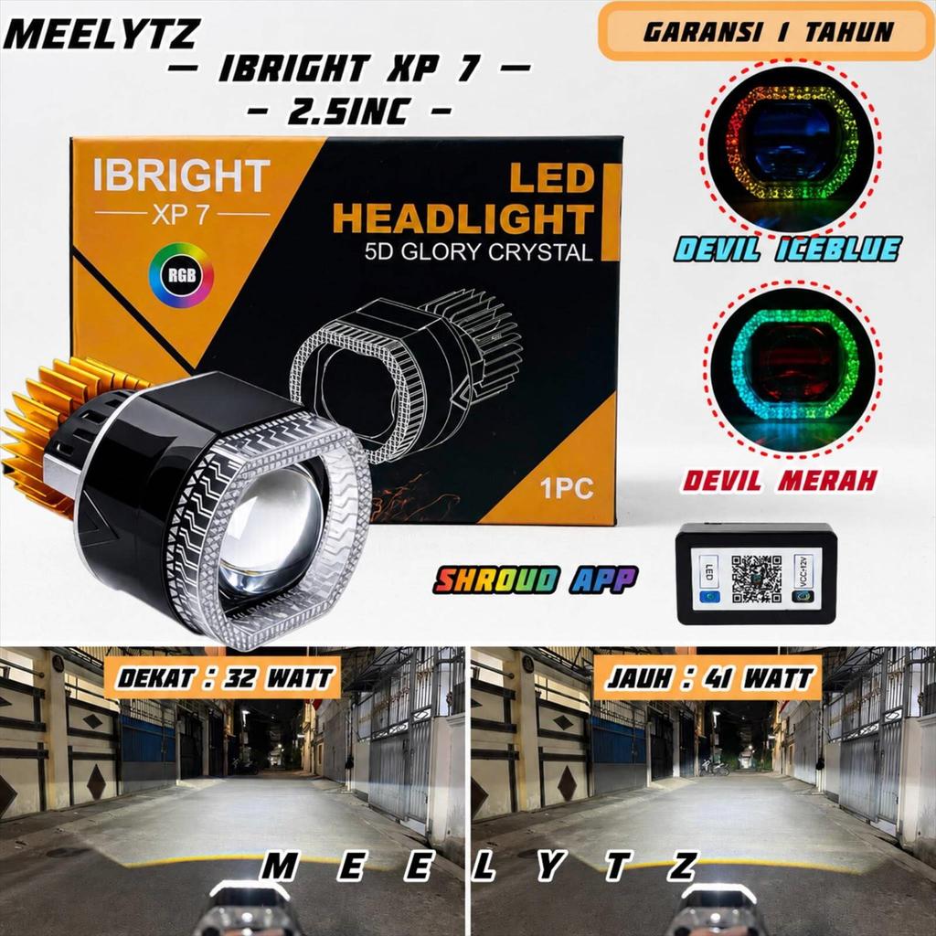 IBRIGHT XP 7 - Biled Matrix 2.5inc