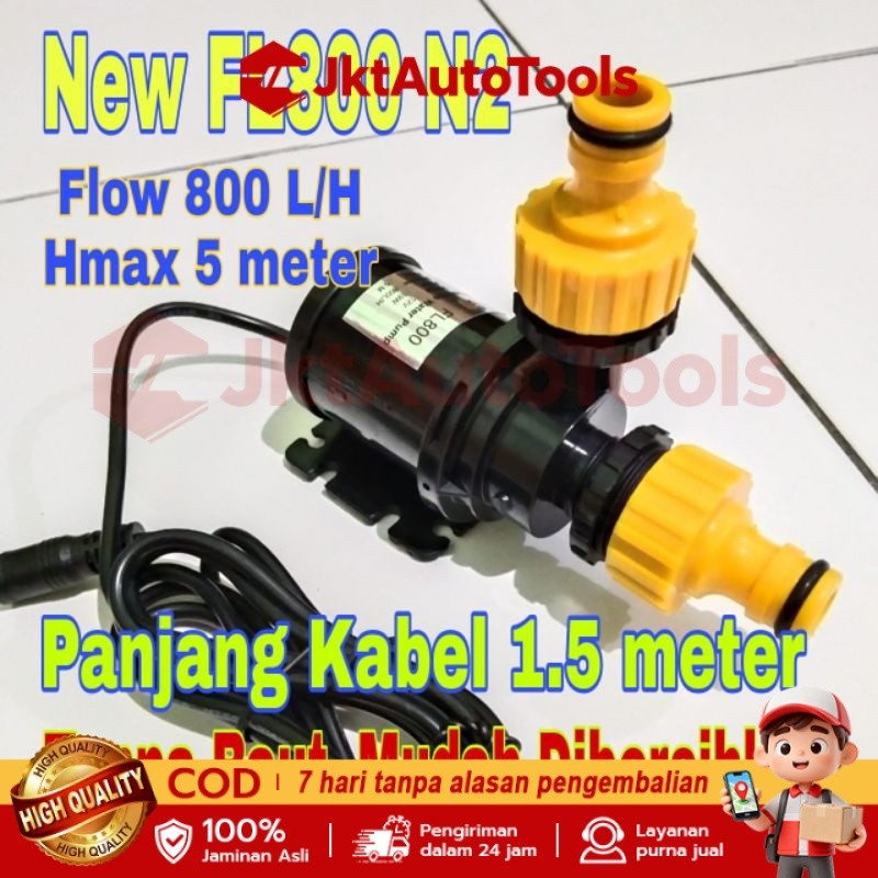 Pompa Air Celup Mini FL800 A Pompa DC 12V 800L/H