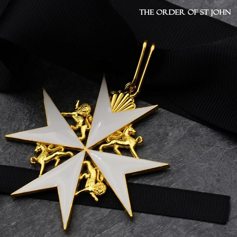 England Jerusalem The Order of St. John The Hospital Order Commander's Cross Medal Jerusalem Knights