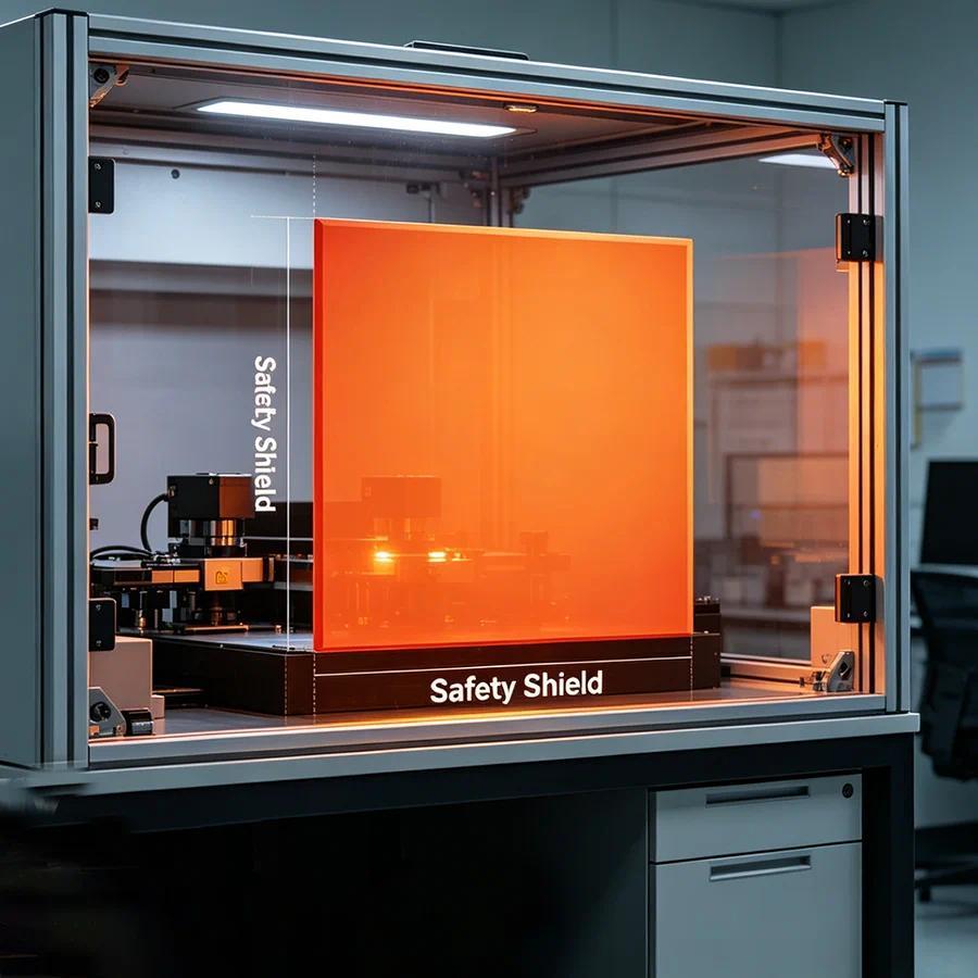 Laser Safety Windows Blue Green Laser Filter Laser Shield for 445nm 450nm and 455nm ode Laser Engrav