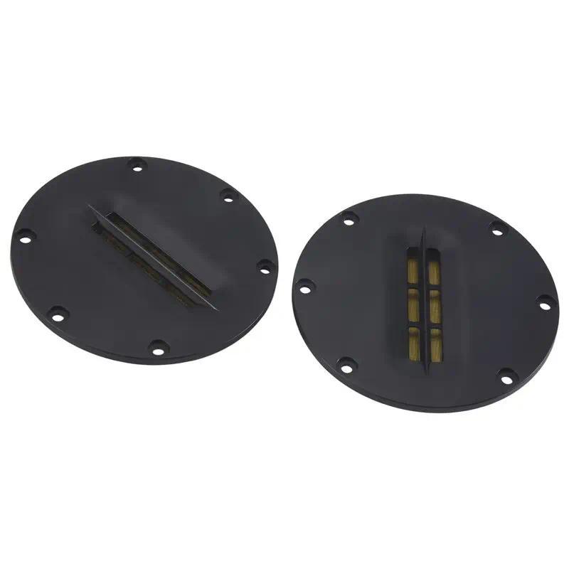 A92Z 2Pcs Horns 4 Inches Pneumatic Tweeter Aluminum Ribbon Tweeter Ribbon Speaker For Ribbon Tweeter