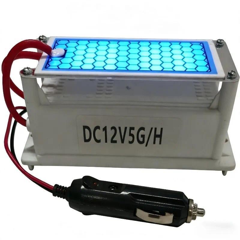 Car Ozone Generator Air Purifier 5g with Integrated Ceramic Plate Ozonator Ozone Machine Parts