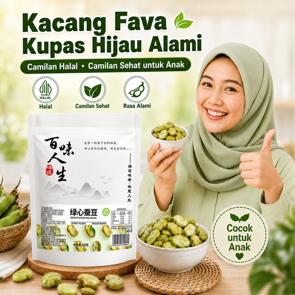 [Promosi + COD] Kacang Polong Hijau Asli/Edamame/Kacang Polong Kupas/Camilan Renyah/Kacang Polong/Ka