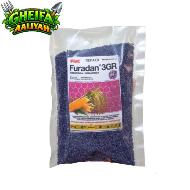 PEMBASMI HAMA FURADAN 3GR 500 GRAM | PEMBASMI URET NEMATODA PENGGEREK BATANG HAMA TANAMAN