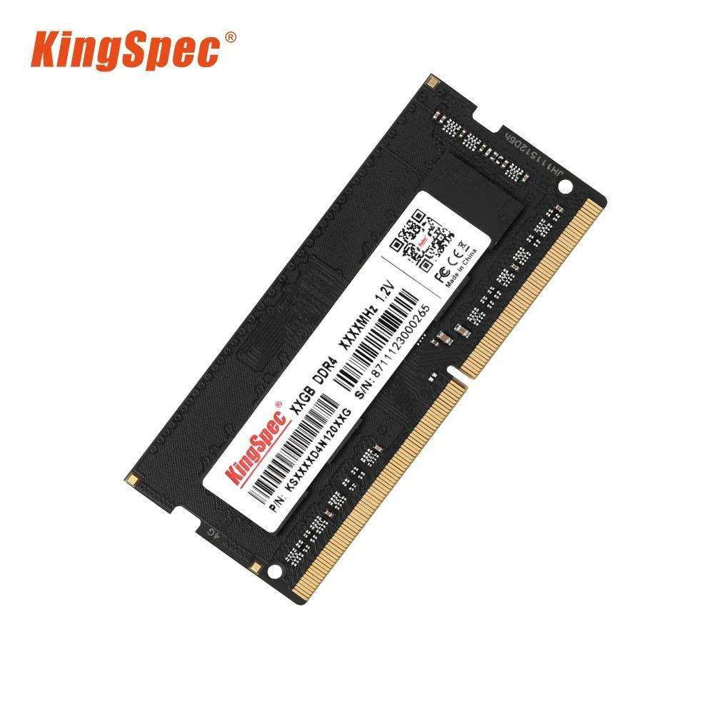 KingSpec Memoria Ram ddr4 8GB 16GB 32gb 2666MHz 3200mhz 4gb RAM for Laptop Memoria Module DDR4 12V L