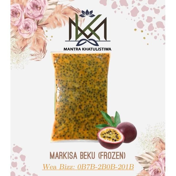 BUAH BEKU BUAH MARKISA BEKU BUAH MARKISA FROZEN SMOOTHIE SORBET