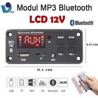kit modul mp3 VIRE 050 bluetooth tf card aux fm bisa cod