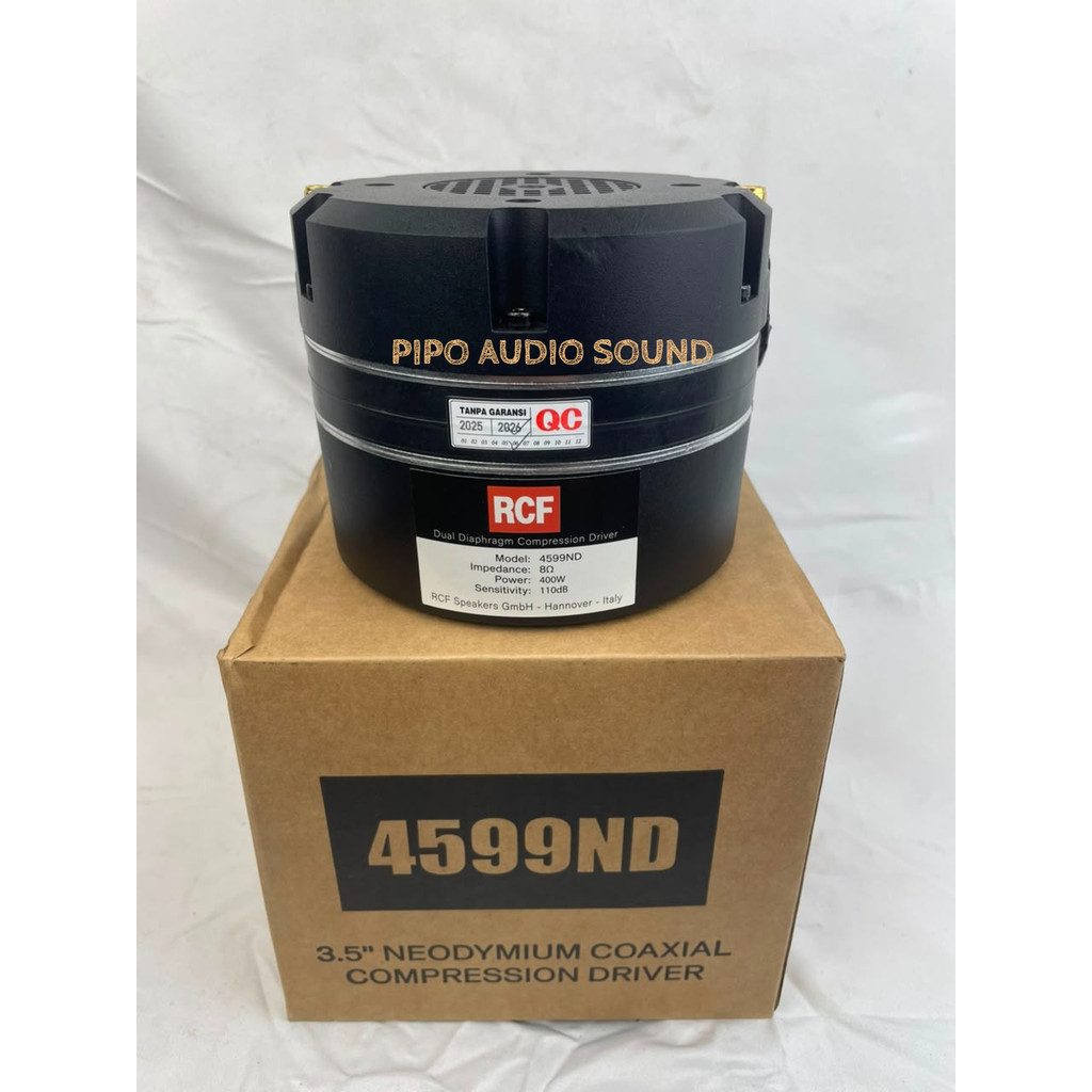 tweeter rcf 4599ND tweeter neoudymium tweeter 400 watt 8 ohm tweeter 4599 ND tweeter rcf baru coil 2