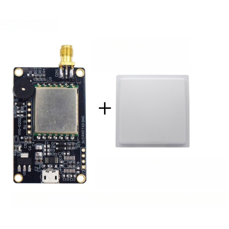 0-15m Long Range UHF RFID Module R200 Chip 868MHz(EU)/915MHz Fit EPC Gen2 ISO18000-6c USB RS232 for 